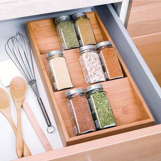 Nordic Drawer™ Organizer – Bambu Förvaringslåda för Köket