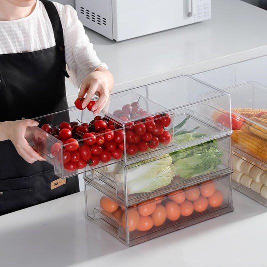 Refrigerator Storage Box – Smart Organizer for Fridge & Freezer