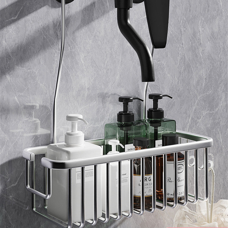 Nordic Mount™ Shower Rack – Borrfri Badrumshylla i Aluminium