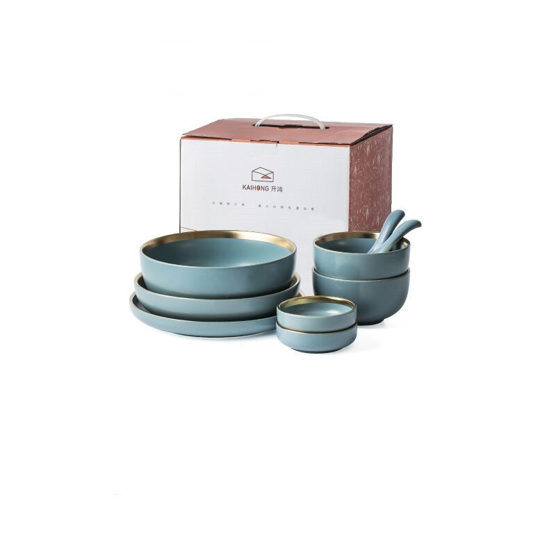 Nordic Ceramic™ Tableware Set – Elegant Gift Box Collection