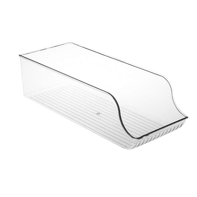 Refrigerator Organizer – Transparent Beverage Holder for Fridge