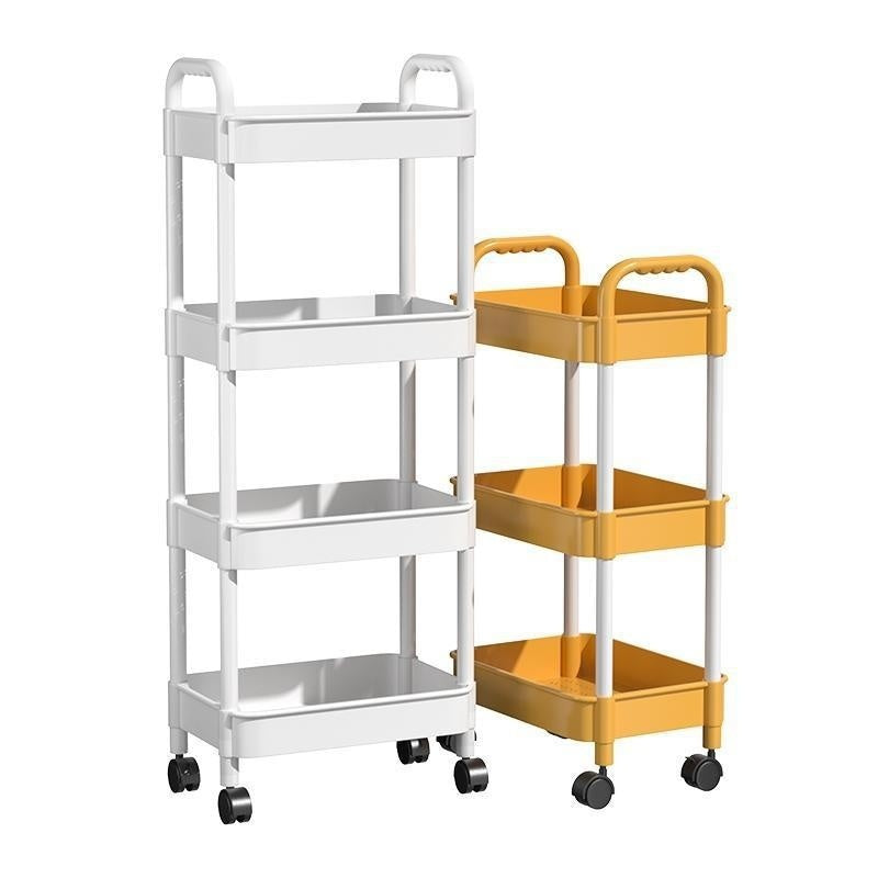 Nordic Storage™ Trolley – Multifunktionell Förvaringsvagn för Badrum & Kök