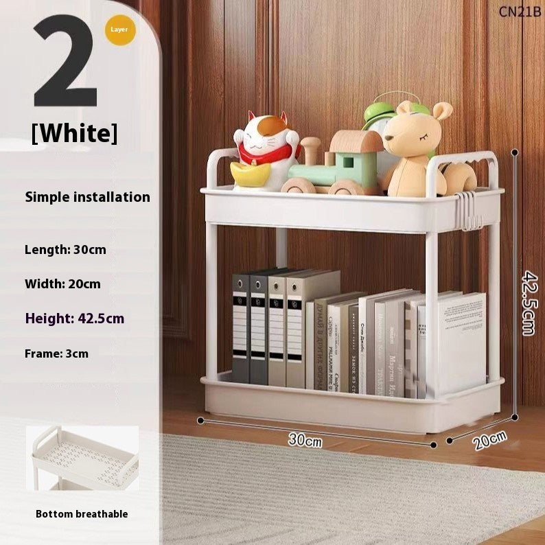 Nordic Storage™ Trolley – Multifunktionell Förvaringsvagn för Badrum & Kök