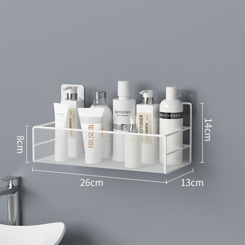Wall-Mounted Bathroom Shelf – Smart Storage Without Drilling