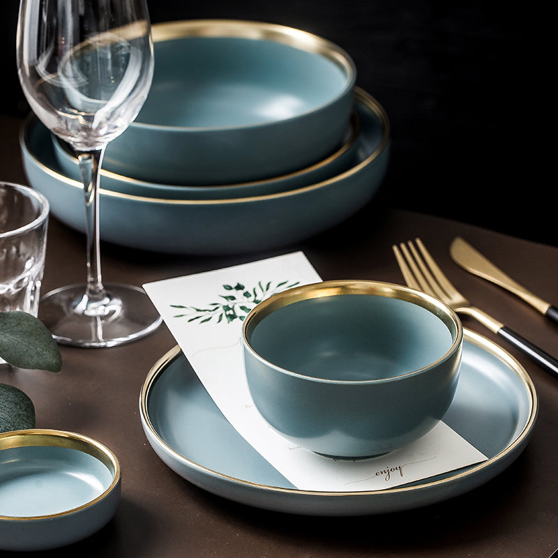 Nordic Ceramic™ Tableware Set – Elegant Gift Box Collection