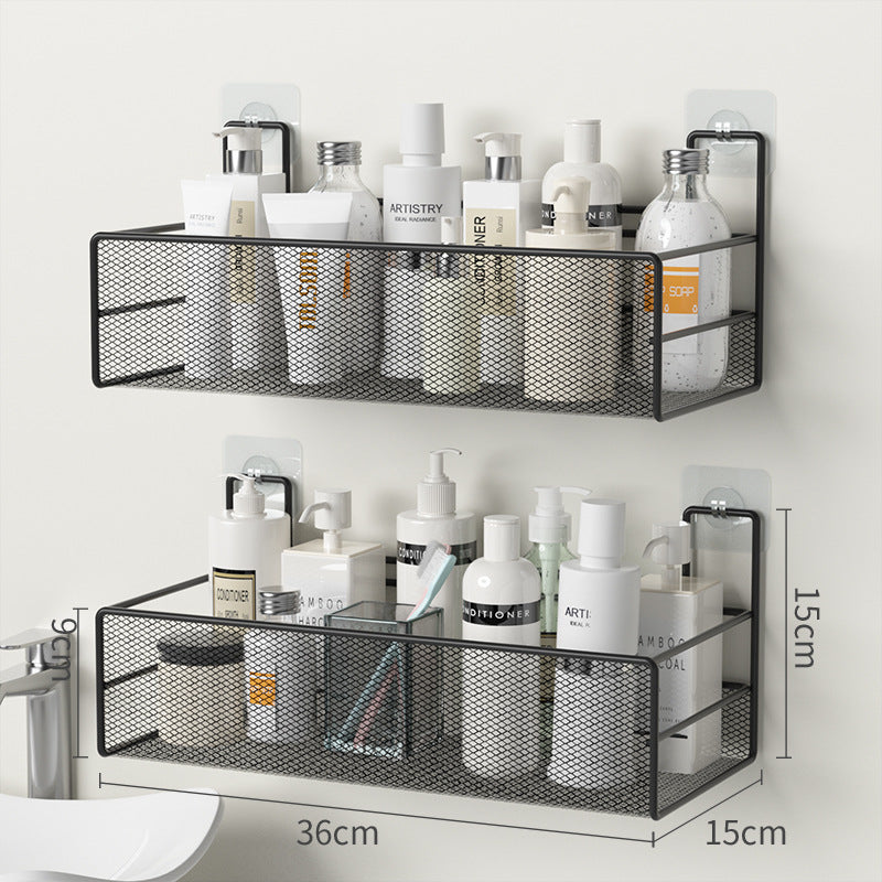 Wall-Mounted Bathroom Shelf – Smart Storage Without Drilling